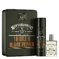 Bilde av The Scottish Fine Soap Thistle & Black Pepper Fragrance Duo Mann - Dufter - Parfyme