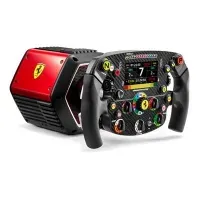 Bilde av ThrustMaster T818 - Ferrari Edition - hjul - 25 knapper - kablet - for PC Gaming - Styrespaker og håndkontroller - Ratt & Pedaler