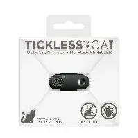 Bilde av Tickless Mini Cat Elektronisk Flåttavviser (Svart) Katt - Kattehelse - Flåttmiddel katt