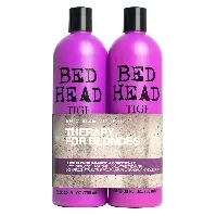 Bilde av Tigi Bed Head Dumb Blonde Shampoo & Conditioner 2x750ml Hårpleie - Shampoo
