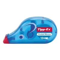 Bilde av Tipp-Ex Pocket Mouse - Retterulle - 4.2 mm x 10 m - transparent blå (en pakke 10) Skriveredskaper - Bevis - Korrekturruller
