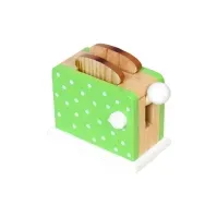 Bilde av Toaster grøn m. prikker til børn Leker - Rollespill - Leke kjøkken og mat