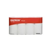 Bilde av Toiletpapir Katrin Classic 200 2-lags hvid 25m - (64 ruller pr. karton) Rengjøring - Tørking - Toalettpapir og dispensere
