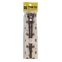 Bilde av Tokyo Design Studio Spisepinner for barn, bjørn brun Spisepinne