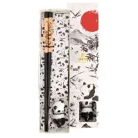 Bilde av Tokyo Design Studio Spisepinner gavesett panda 2 Spisepinne