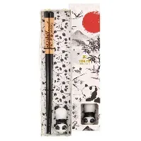 Bilde av Tokyo Design Studio Spisepinner gavesett panda 3 Spisepinne