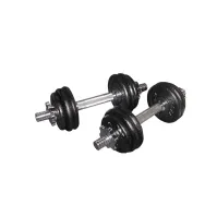 Bilde av Toorx VAL-15DGN, justerbar dumbbell, Sort, Rustfritt stål, Støpejern, Rustfritt stål, 15 kg, 1 kg, 750 g Sport & Trening - Sportsutstyr - Treningsredskaper