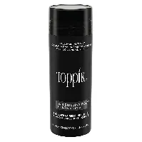 Bilde av Toppik Hair Building Fiber Black 27,5g Hårpleie - Hårfarge - Oppfriskning