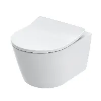 Bilde av Toto RP Compact Veggskål Rimless U/sete - Vegghengt Toalett Hvit Vegghengt toalett