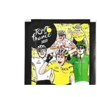 Bilde av Tour de France Tour de France 2023 Sticker Booster Leker - Spill - Byttekort