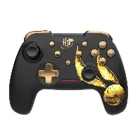 Bilde av Trade Invaders Wireless Controller Harry Potter Golden Snitch Black (Nintendo Switch) - Videospill og konsoller
