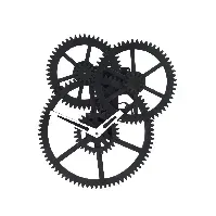 Bilde av Triple Gear Clock (CL59-EU) - Gadgets