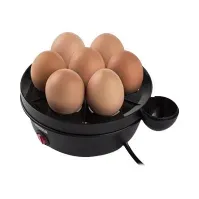 Bilde av Tristar EK-3076 - Eggkoker - 360 W - rustfritt stål / svart Kjøkkenapparater - Kjøkkenmaskiner - Eggekoker