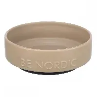 Bilde av Trixie Be Nordic Matskål i Keramikk Beige (0.5 l/ø 16 cm) Hund - Matplass - Hundeskåler