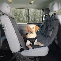 Bilde av Trixie Bil Setebeskyttele Svart & Brun Hund - Hundebur - Tilbehør til hundebur