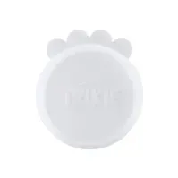 Bilde av Trixie Lid for tins, silicone, ø 7.6 cm, 2 pcs., transparent Kjæledyr - Hund - Fôr- og vannskåler