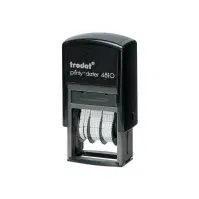 Bilde av Trodat Printy 4810 - Stempel - selvfargende - dato - 3.8 mm - svart håndtak Kontorartikler - Frimerker - Standard stempler