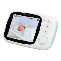 Bilde av TrueLife NannyCam H32 - Spedbarnsovervåkingssystem - trådløs - 3.2 LCD - 1 kamera(er) Huset - Sikkring & Alarm - Babymonitor