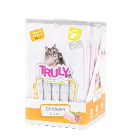 Bilde av Truly - 12 x 5pcs Cat Creamy Lickable Chicken&Beef total 840gr - Kjæledyr og utstyr