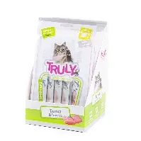 Bilde av Truly - 12 x 5pcs Cat Creamy Lickable Tuna&Bonito total 840gr - Kjæledyr og utstyr