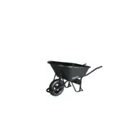 Bilde av Truper 11777, Manual wheelbarrow, 1 hjul, Oppblåsbare hjul, Metall, Plast, Sort, 170 l Hagen - Hageredskaper - Trillebår