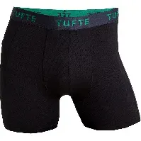 Bilde av Tufte Men Active Boxer Black/Bosphorus Str XL, undertøy laget av resirkulert materiale Accessories - Boxere & Sokker