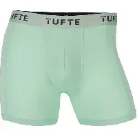 Bilde av Tufte Men Boxer Briefs Mist Green/Laurel Str S, undertøy laget av bambusfiber Accessories - Boxere & Sokker