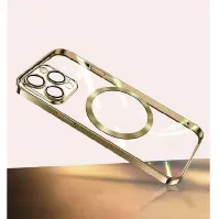 Bilde av Turtos Mobildeksel MagSafe Transparent iPhone 15 Pro, Gold Mobiltelefontillbehör,Mobildeksel og futteral iPhone,Elektronikk