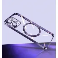 Bilde av Turtos Mobildeksel MagSafe Transparent iPhone 15 Pro Max, Purple Mobiltelefontillbehör,Mobildeksel og futteral iPhone,Elektronikk