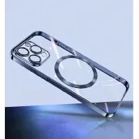 Bilde av Turtos Mobildeksel MagSafe Transparent iPhone 15 Pro, Navy Blue Mobiltelefontillbehör,Mobildeksel og futteral iPhone,Elektronikk