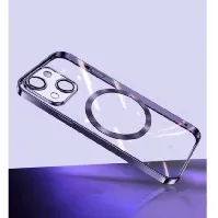 Bilde av Turtos Mobildeksel MagSafe Transparent iPhone 15, Purple Mobiltelefontillbehör,Mobildeksel og futteral iPhone,Elektronikk
