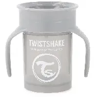 Bilde av Twistshake - 360 Cup 6+m Pastel Grey - Baby og barn