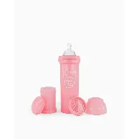 Bilde av Twistshake - Anti-Colic Baby Bottle Pastel Pink 330 ml - Baby og barn