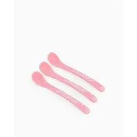 Bilde av Twistshake - Feeding Spoon Set 6+m Pastel Pink 3-pack - Baby og barn