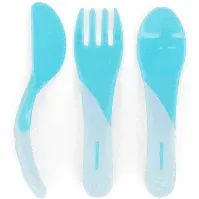 Bilde av Twistshake - Learn Cutlery 6+m Pastel Blue - Baby og barn