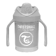 Bilde av Twistshake - Mini Cup 4+m Pastel Grey 230 ml - Baby og barn