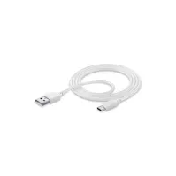 Bilde av USB-kabel Cellularline, 2.0, USB-A til USB-C, 1,2 m, hvid Tele & GPS - Mobilt tilbehør - Diverse tilbehør