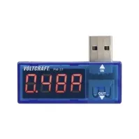 Bilde av USB måleadapter digital VOLTCRAFT PM-37 CAT I Visning (counts): 999 Strøm artikler - Verktøy til strøm - Test & kontrollutstyr
