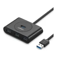 Bilde av Ugreen 20290, USB 3.2 Gen 1 (3.1 Gen 1) Type-A, USB 3.2 Gen 1 (3.1 Gen 1) Type-A, 5000 Mbit/s, Sort, 1 stykker PC tilbehør - Kabler og adaptere - USB Huber