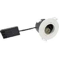 Bilde av Uni Install ECO, GU10, rund, matt hvit (pakke med 10) Spotlampe