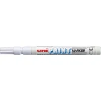 Bilde av Uni Mitsubishi Pencil Oljemerke PX21 hvit (UN1053) Skriveredskaper - Overtrekksmarkør - Tykke overstreksmarkører