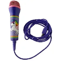 Bilde av Unicorn Rainbow Microphone - 3M Cable - Videospill og konsoller