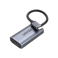 Bilde av Unitek V1414A - Video adapter - 24 pin USB-C hann til HDMI hunn - 15 cm - romgrå - 8K 60Hz støtte PC tilbehør - Kabler og adaptere - Videokabler og adaptere