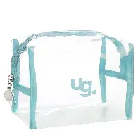 Bilde av Urban Glow Beauty Case Zipper Blue Sminke - Verktøy og tilbehør - Toalettvesker