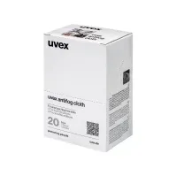 Bilde av Uvex Anti-Fog cloth, Tørrklut, 20 stykker, Anti-fog wipes PC-Komponenter - Skjermkort & Tilbehør - Tilbehør