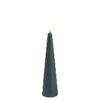 Bilde av Uyuni - LED cone candle - Pine green, smooth - 5,8x21,5 cm (UL-CO-PG06021) - Hjemme og kjøkken