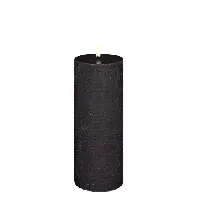 Bilde av Uyuni LED kubbelys, batteri, sort,Ø7,8xH20,3 cm Stearinlys