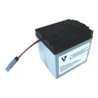 Bilde av V7 RBC7-V7 - UPS-batteri (tilsvarer: APC RBC7) - 1 x batteri - blysyre - 18 Ah - Europa - for P/N: SMT1500C, SMT1500I-AR, SMT1500IC, SMT1500NC, SMT1500TW, SUA1500ICH-45, SUA1500-TW PC & Nettbrett - UPS - Erstatningsbatterier