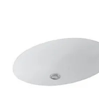 Bilde av V&B 6147 Evana underlimningsvask hvid med overløb Rørlegger artikler - Baderommet - Håndvasker