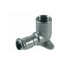 Bilde av VSH dækvinkel muffe/muffe 15 mm X 1/2 syrefast Rørlegger artikler - Rør og beslag - VSH rustfritt